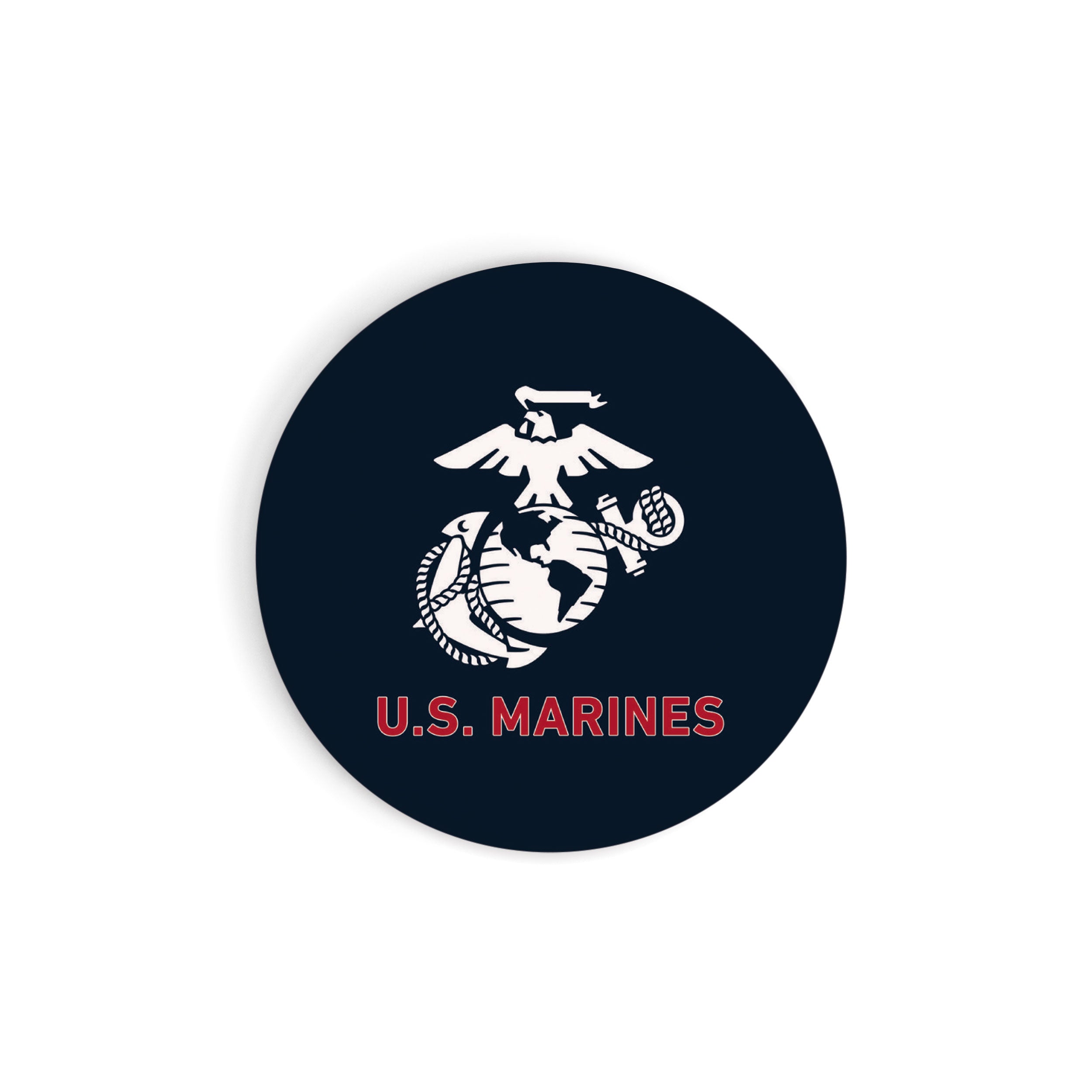 USMC Logo Car Coaster