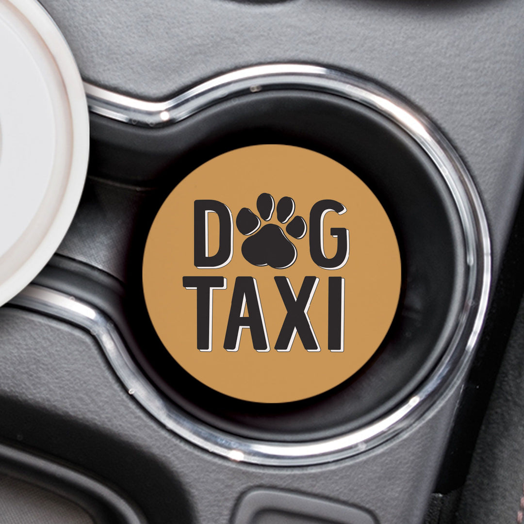 Dog Taxi Car Coaster Single Pack