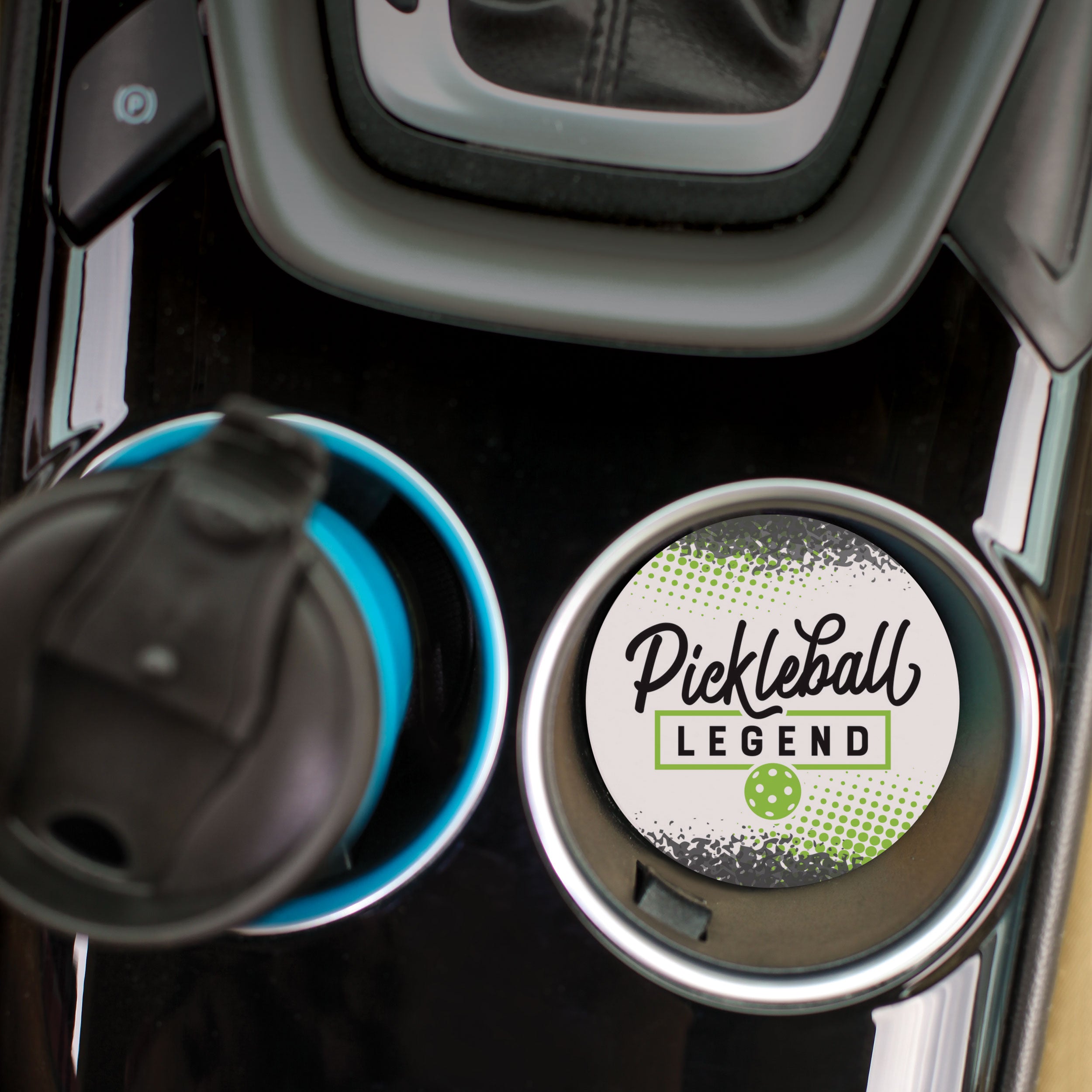 Pickleball Legend Car Coaster Single Pack