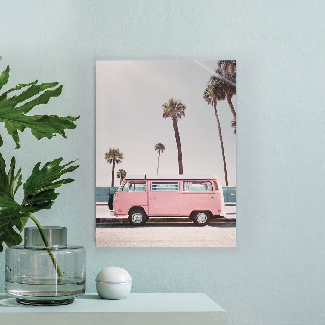 Pink Van Canvas