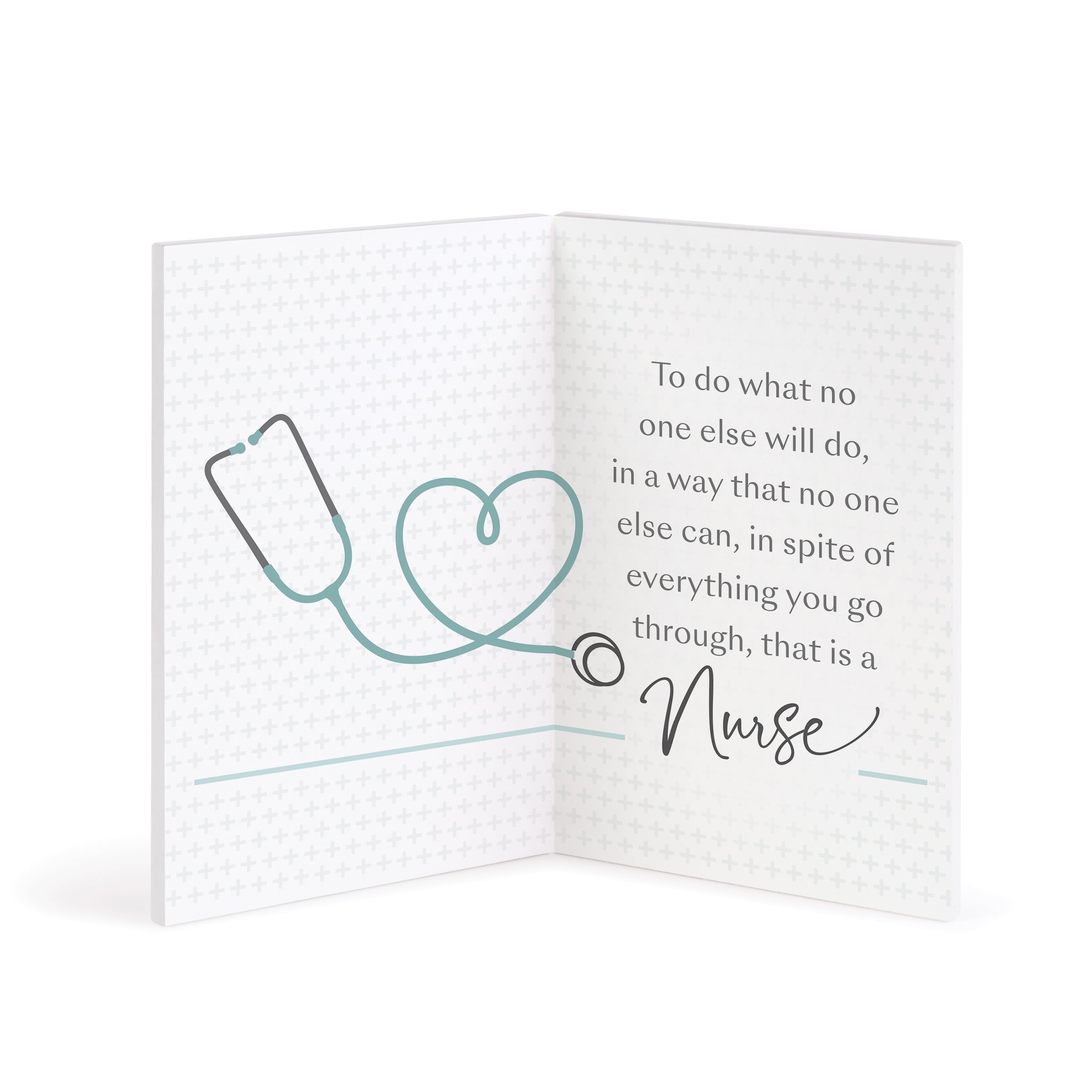 A Great Nurse Is Hard To Find Difficult To Part With Wooden Keepsake Card