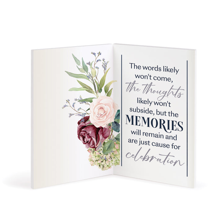 When You Lose Someone You Love Wooden Keepsake Card