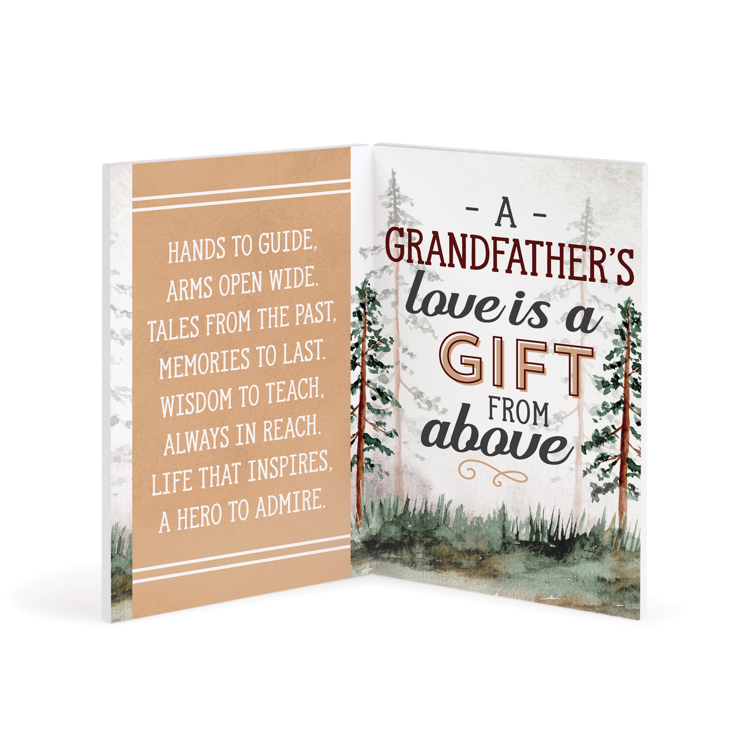 **A Gift From Above Wooden Keepsake Card