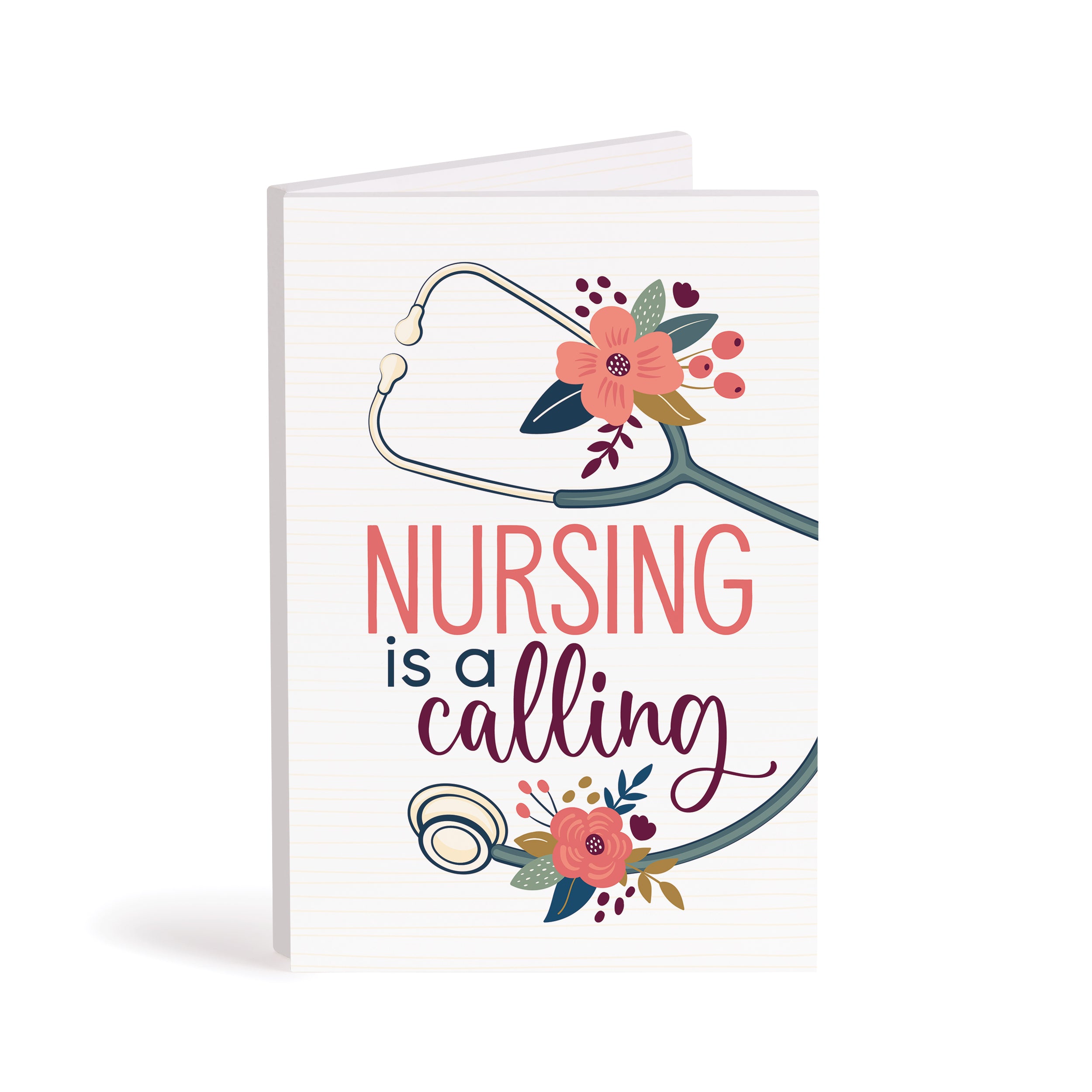 Nursing Is A Calling Wooden Keepsake Card