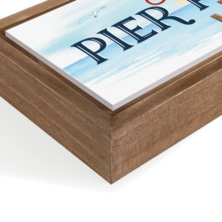 Give in to Pier Pressure Framed Art