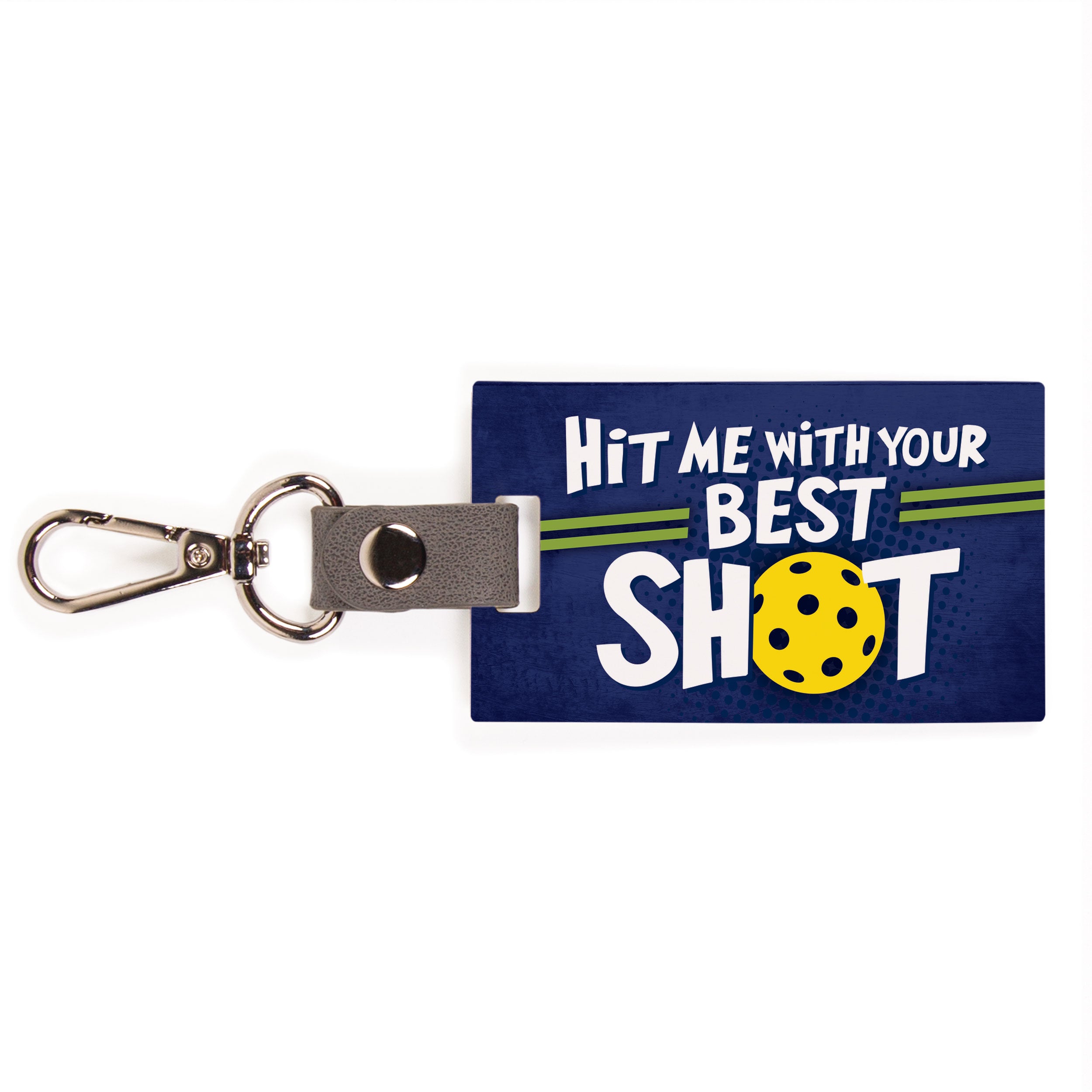 Hit Me With Your Best Shot Key Chain