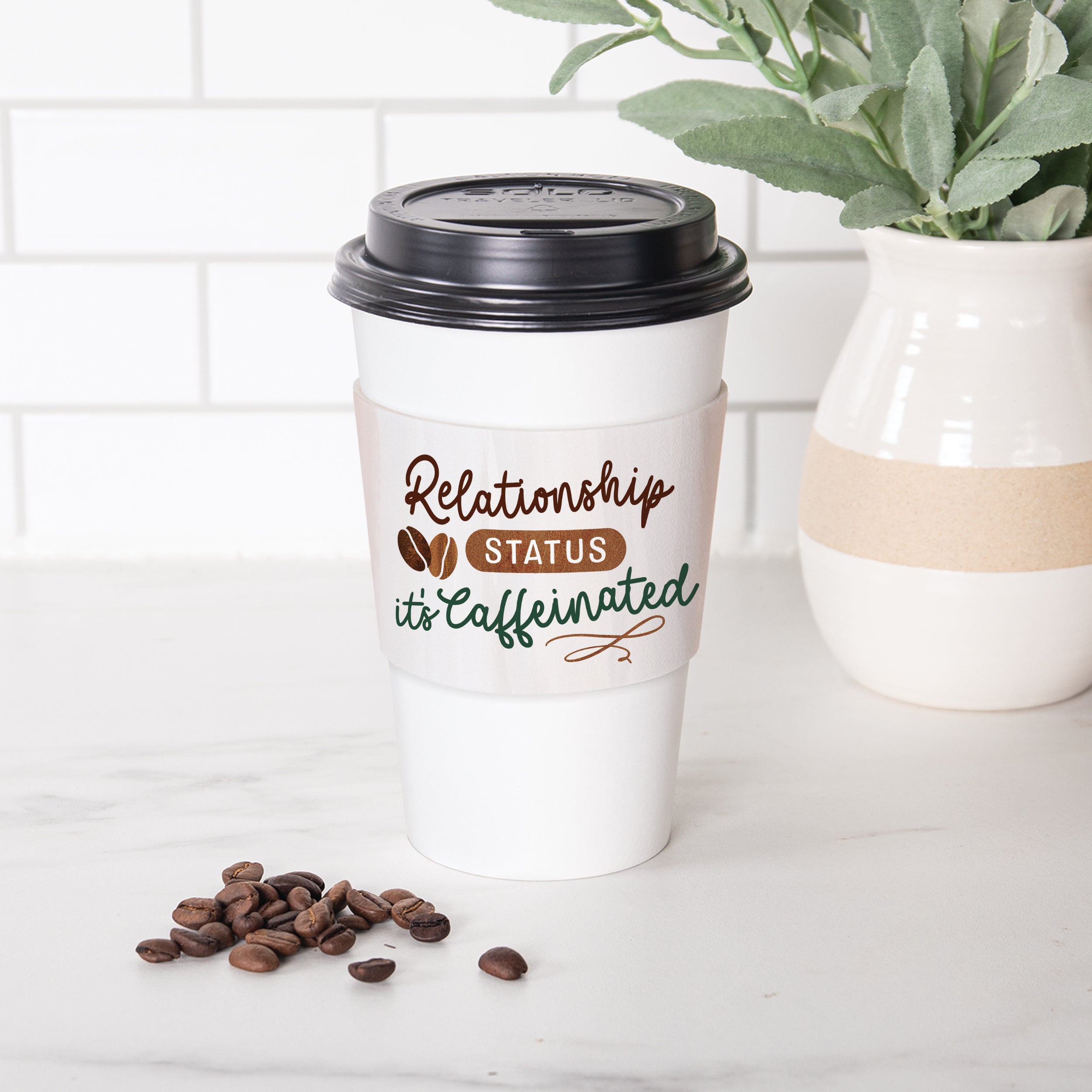 Relationship Status It's Caffeinated Mug Hug