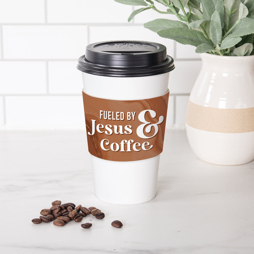 Fueled By Jesus And Coffee Mug Hug