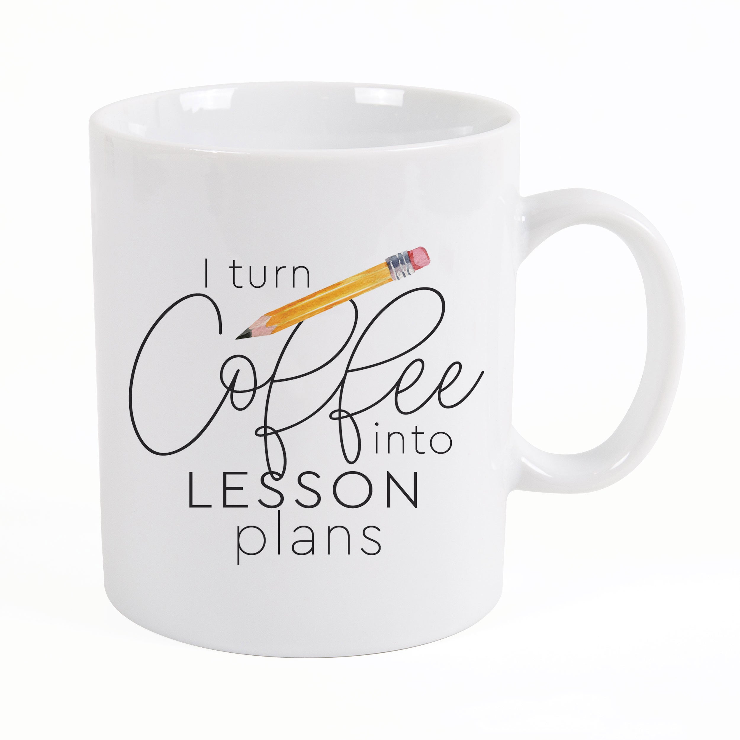 ****I Turn Coffee Into Lesson Plans Mug