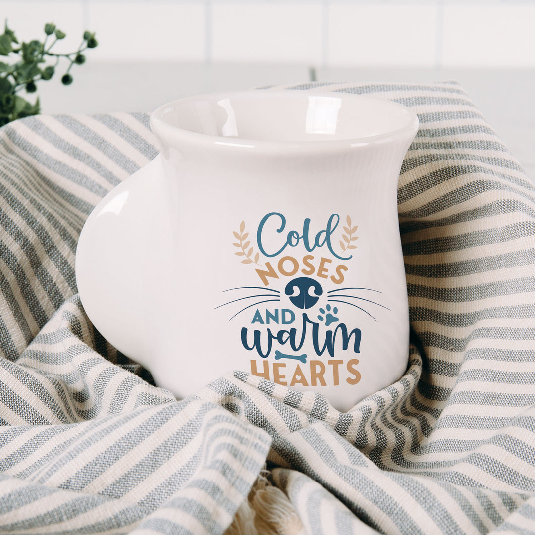 Cold Noses And Warm Hearts Cozy Cup – P. Graham Dunn