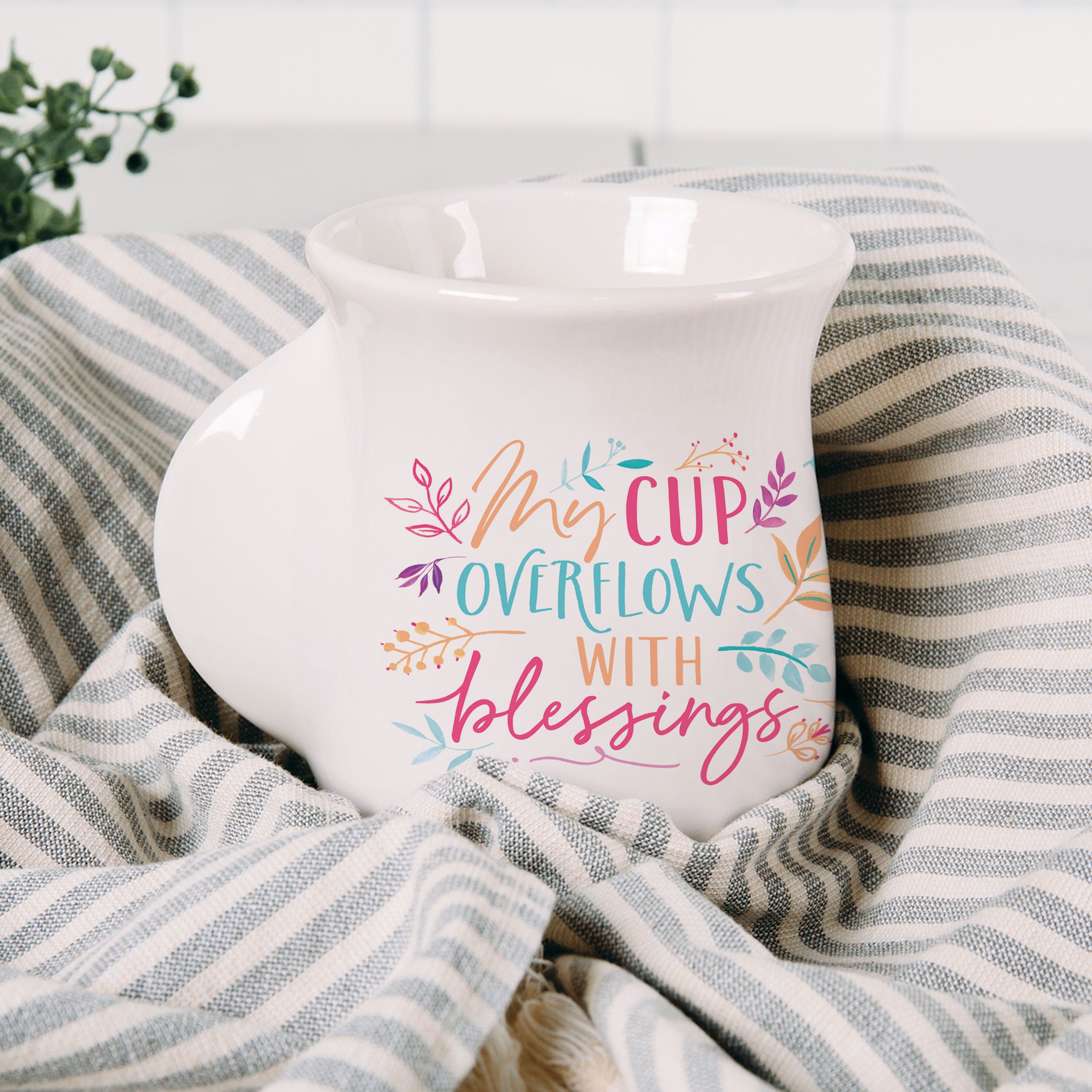My Cup Overflows With Blessings Cozy Cup
