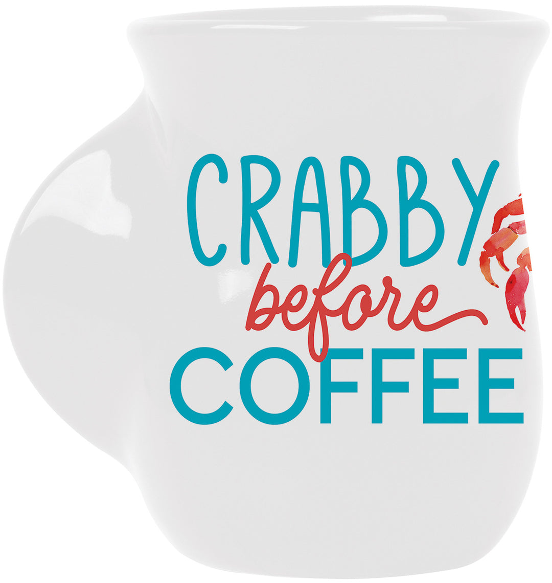I'm Crabby Before Coffee Cozy Cup