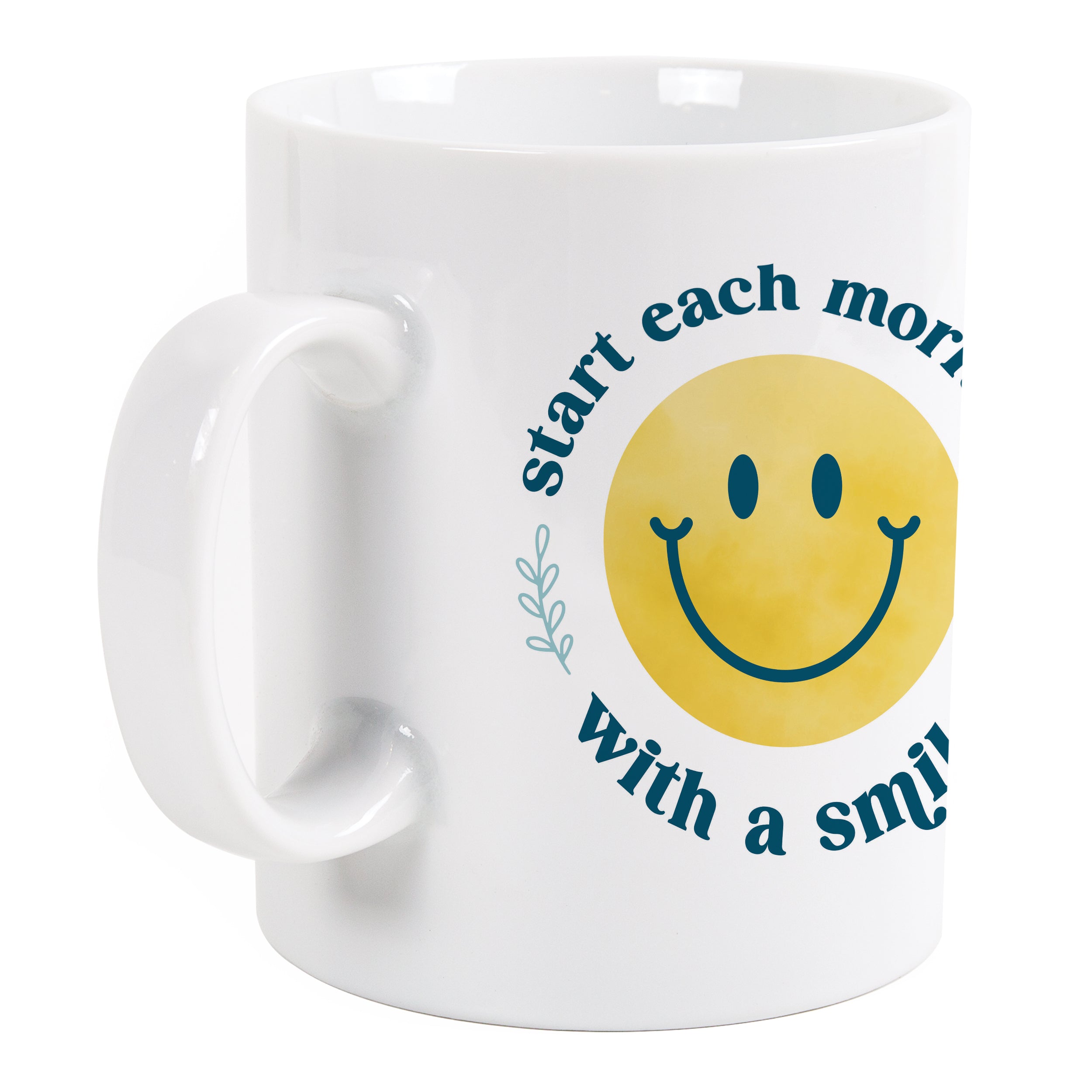 Start Each Morning With A Smile Mug