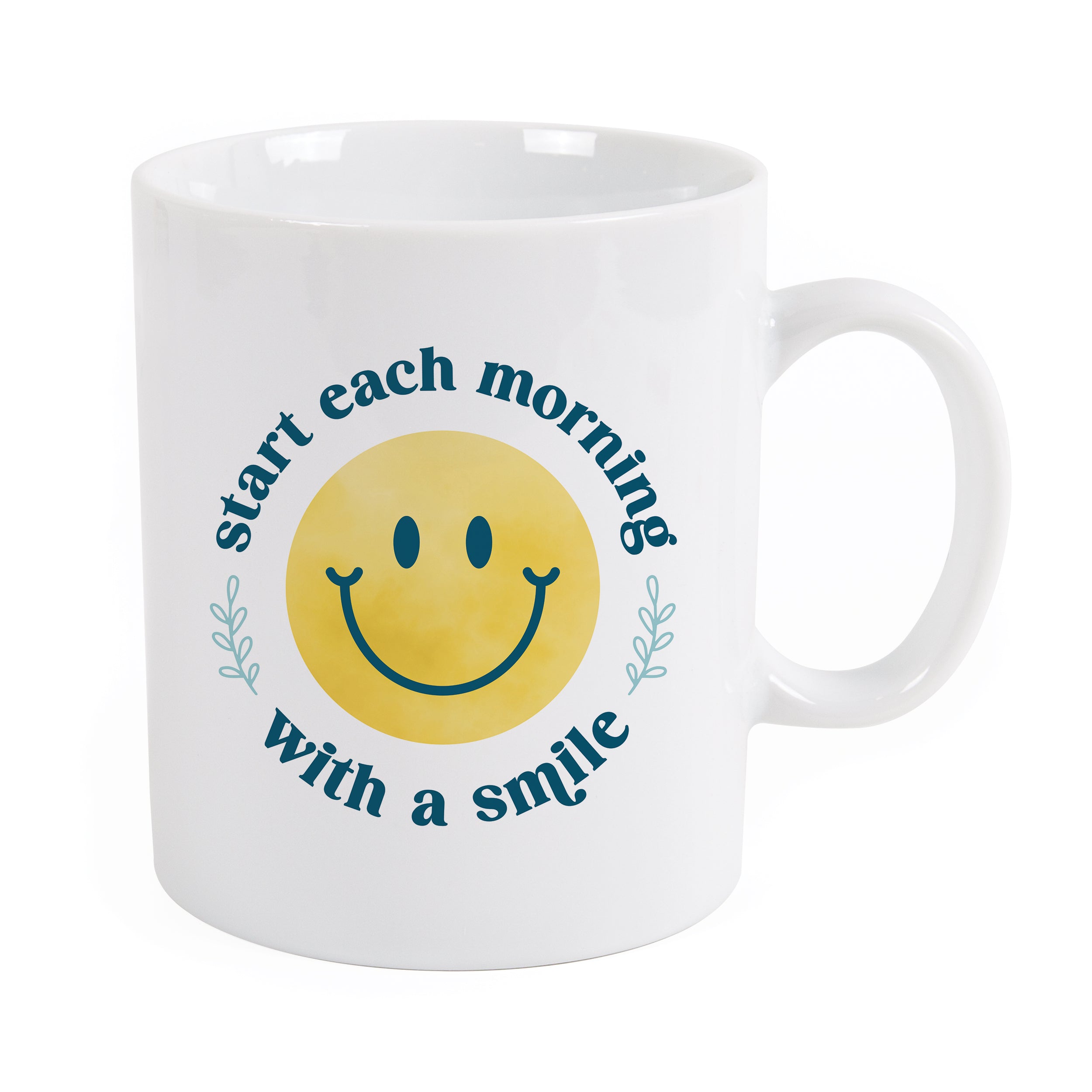 Start Each Morning With A Smile Mug