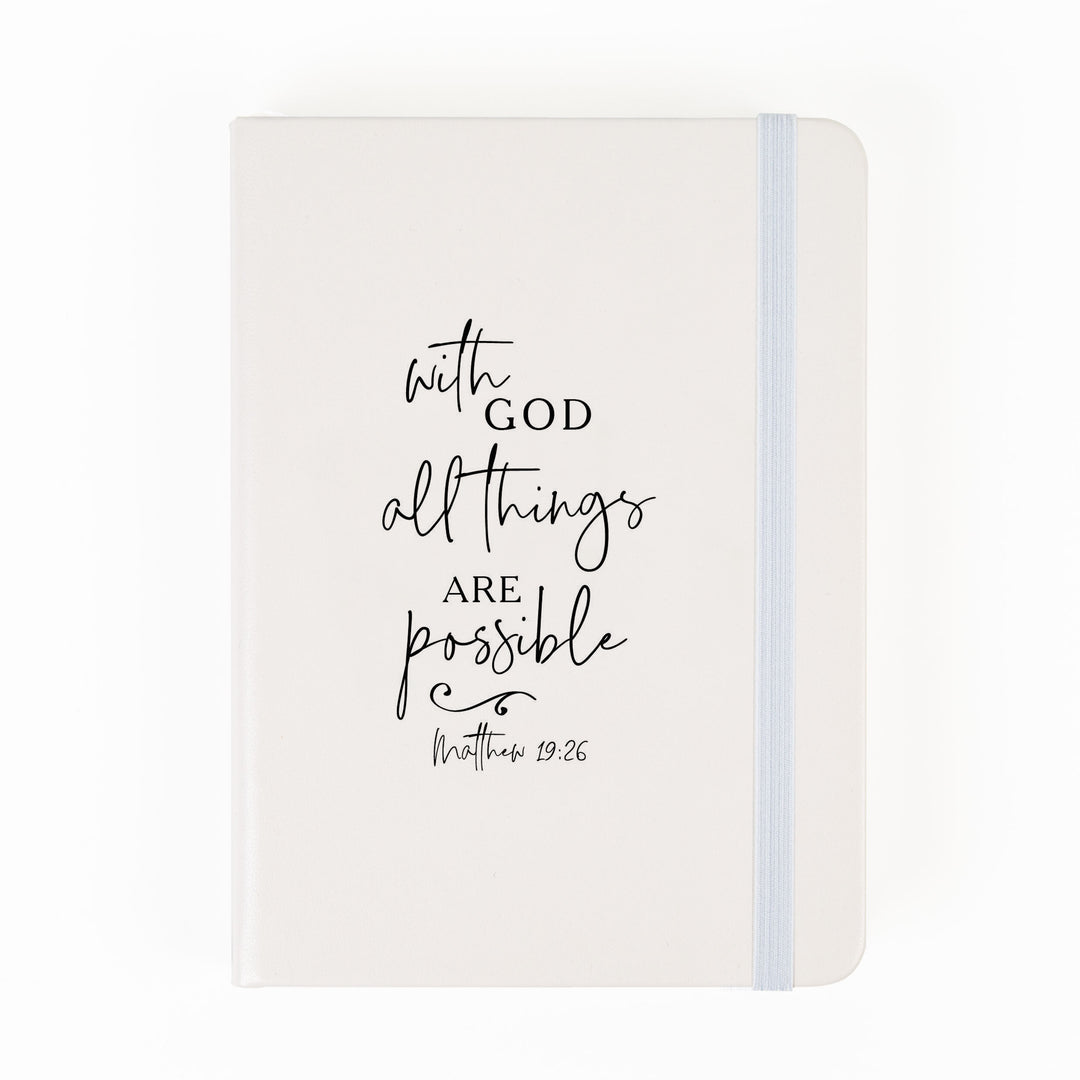 With God All Things Are Possible Notebook