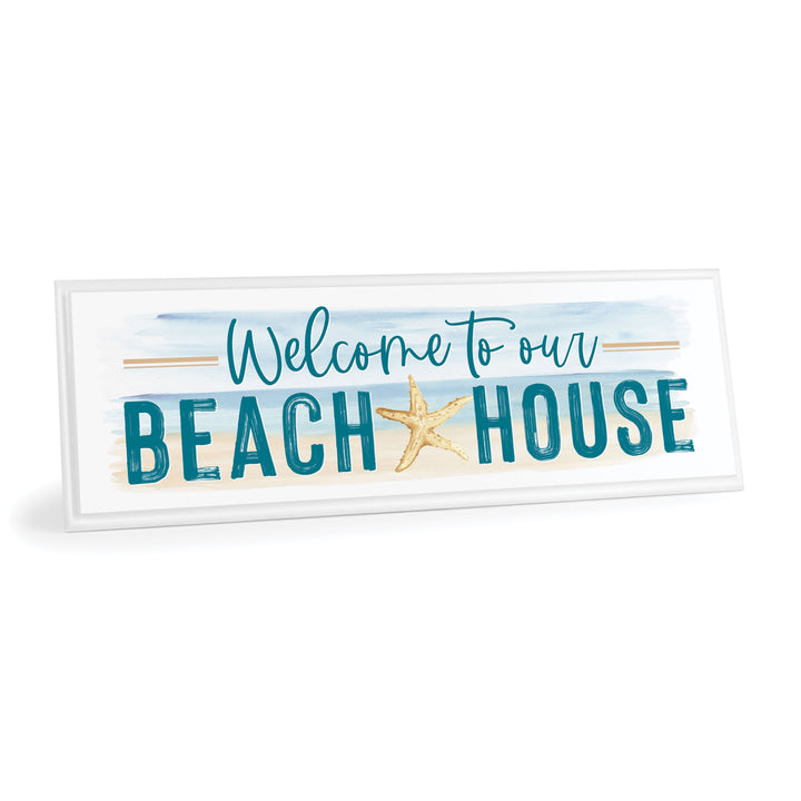 Welcome To Our Beach House Ornate Tabletop Décor