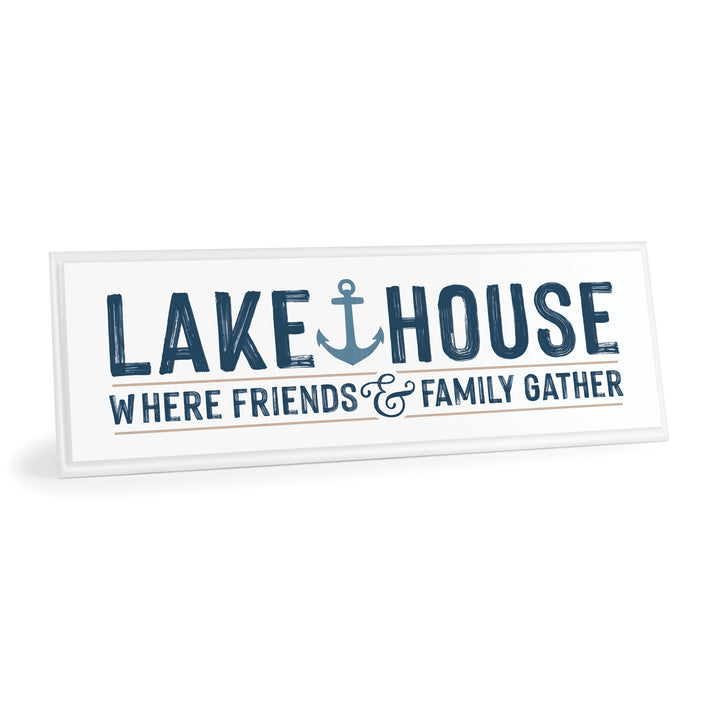 Lake House Where Friends And Family Gather Ornate Tabletop Décor