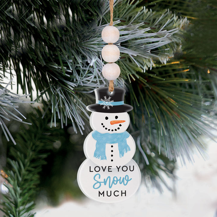 Love You Snow Much Acrylic Ornament