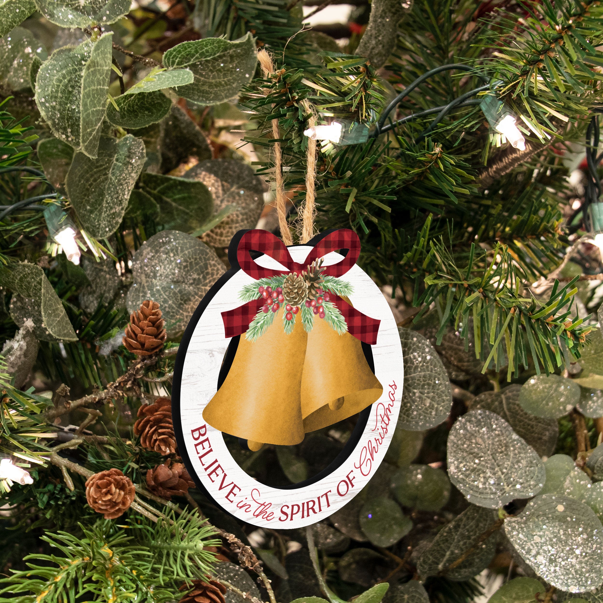 Believe In The Spirit Of Christmas Ornament