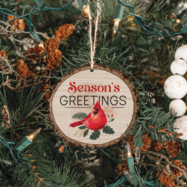 Season's Greetings Barky Ornament