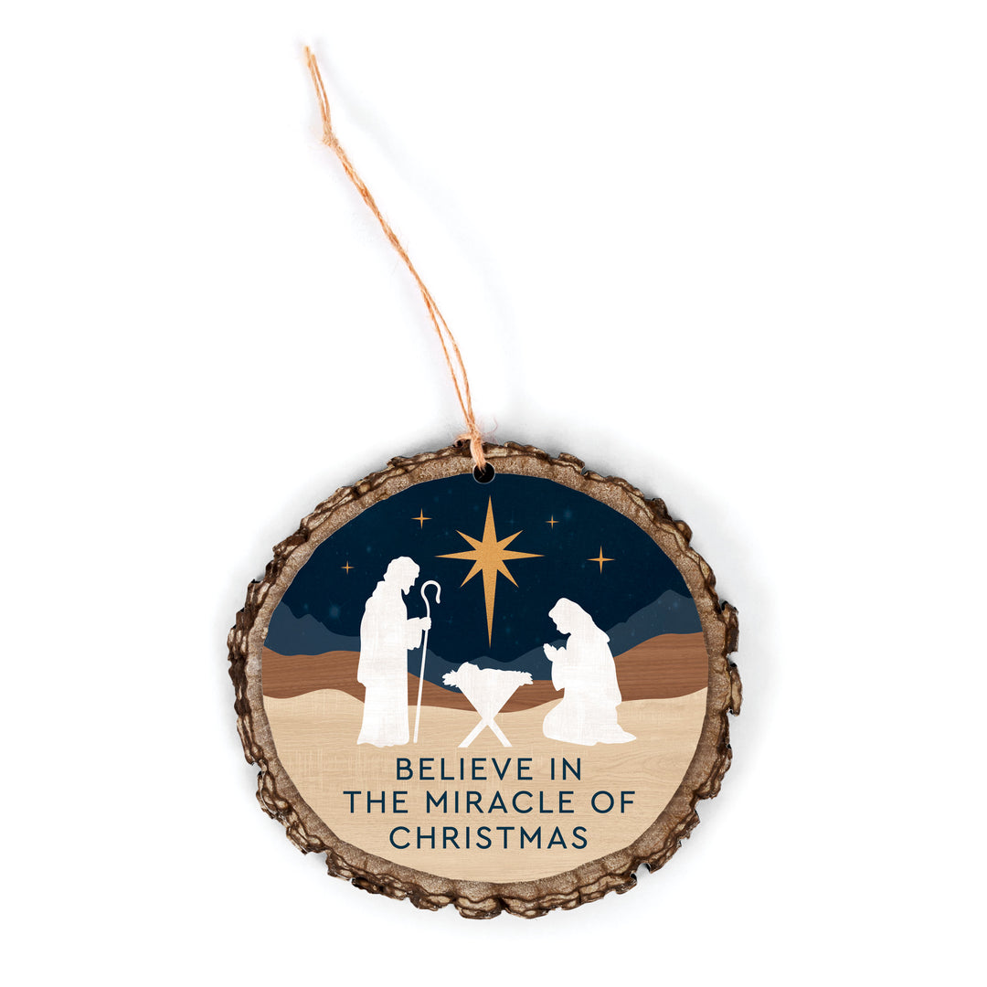 Believe In The Miracle Of Christmas Barky Ornament