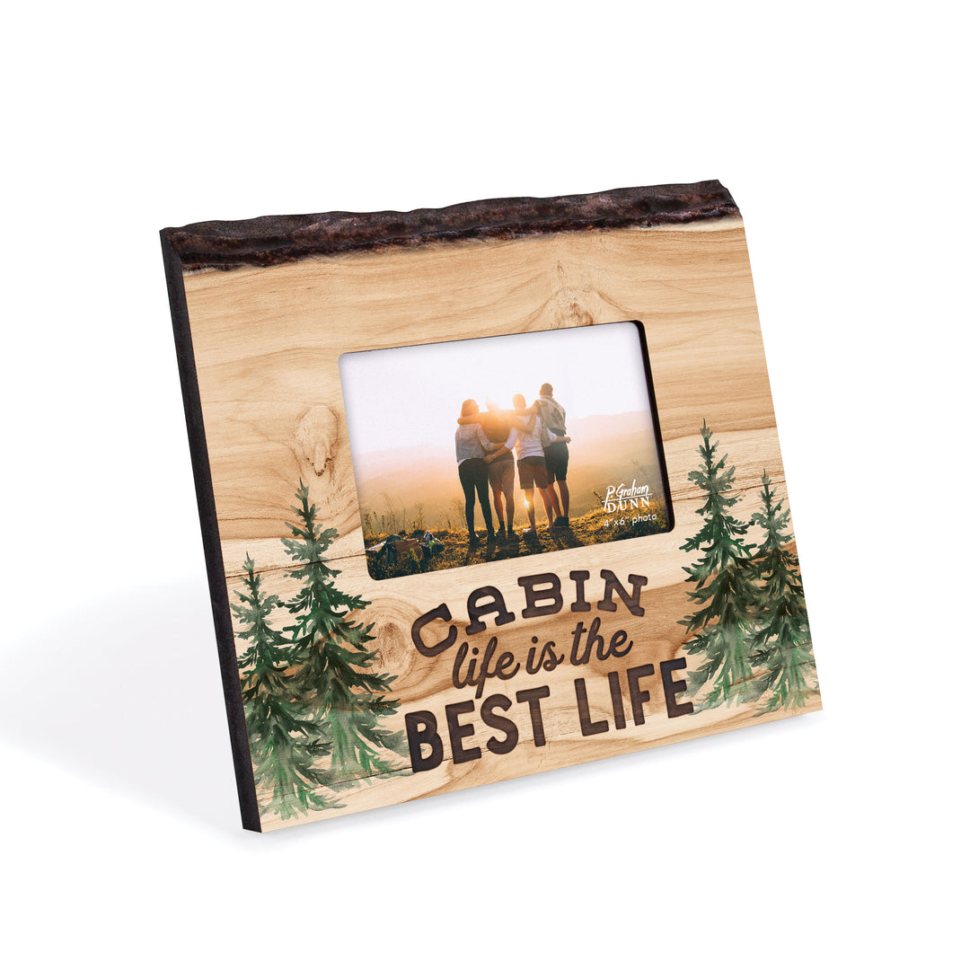 Cabin Life Is The Best Life Barky Photo Frame (4x6 Photo)