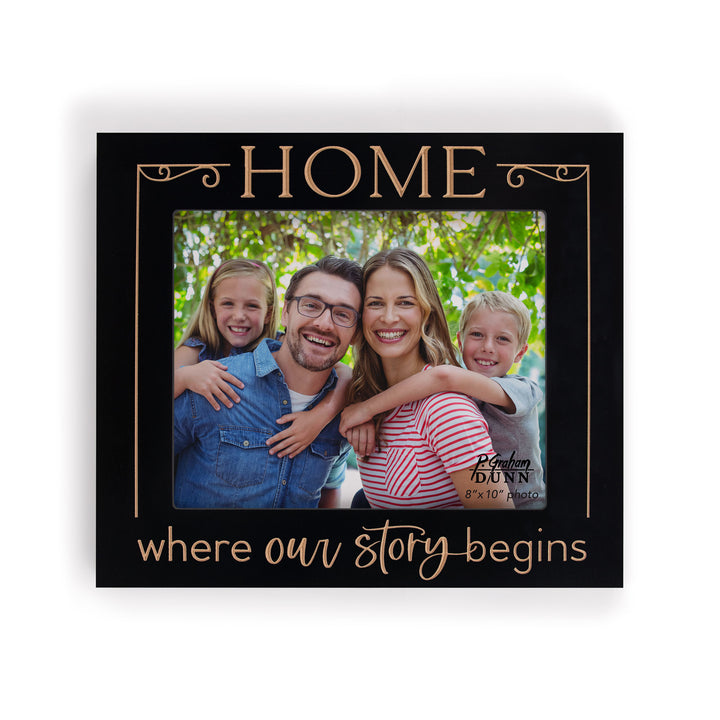 Home Is Where Our Story Begins Photo Frame (8x10 Photo)
