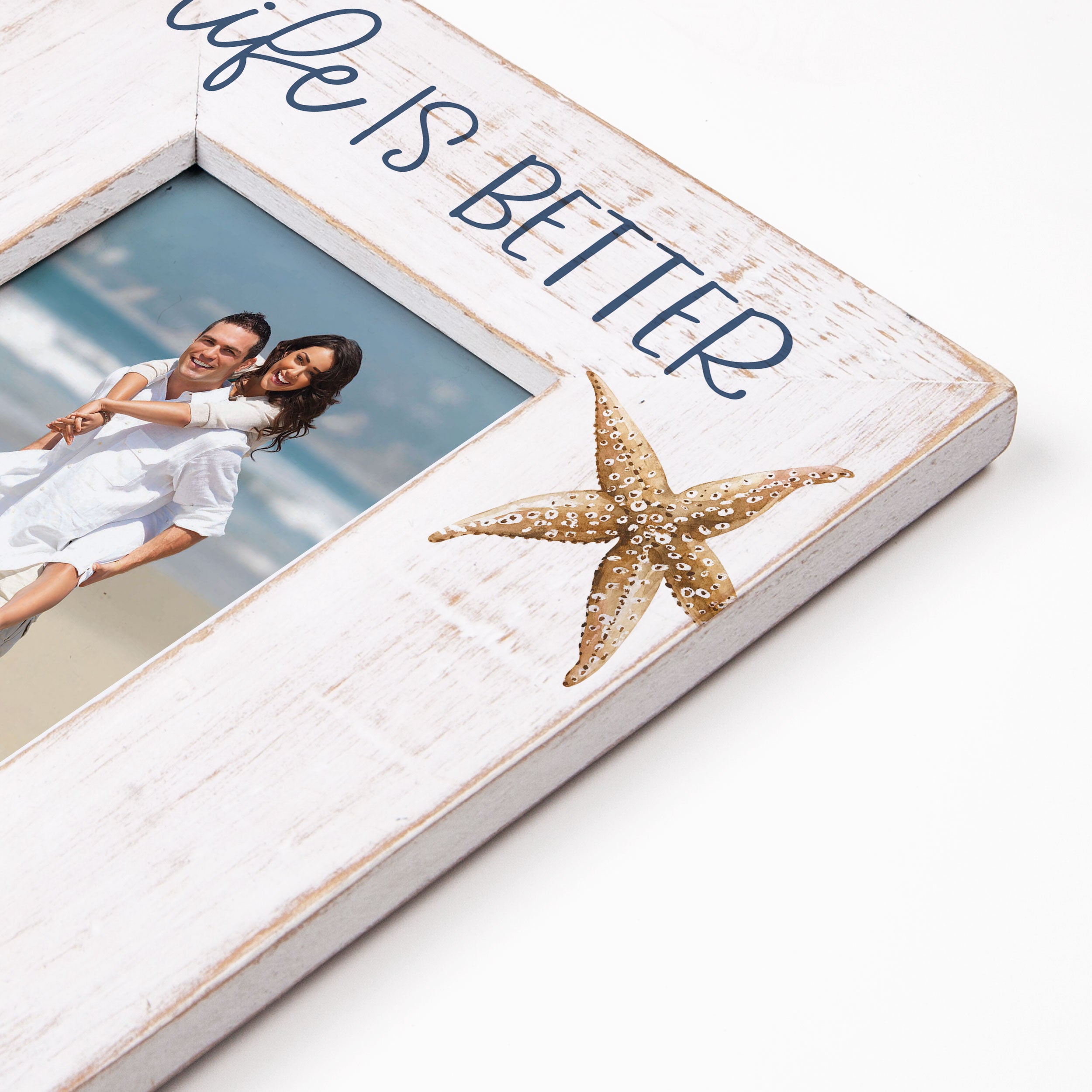 Life is Better at The Beach Photo Frame (4x6 Photo)