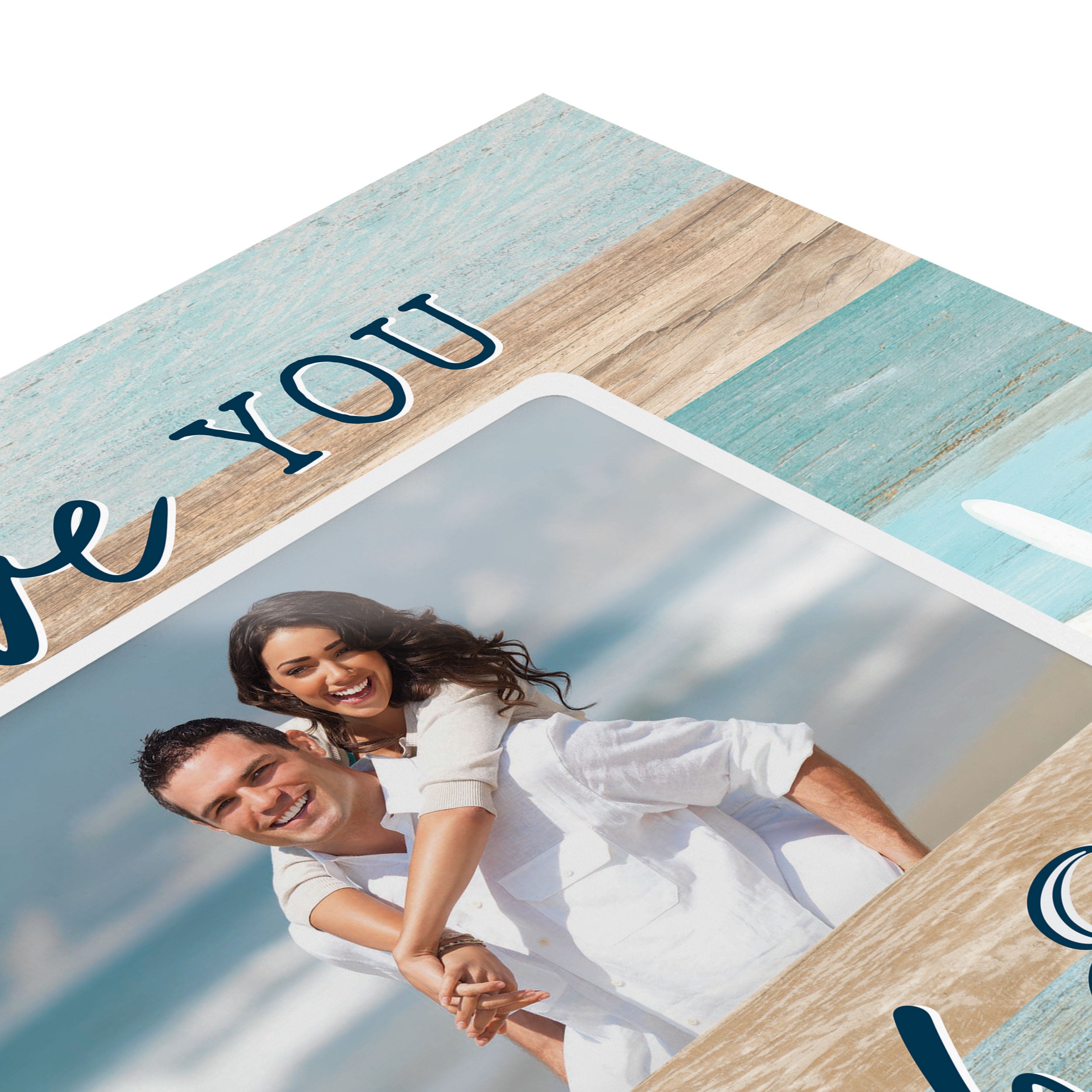 I Love You to The Beach And Back Photo Frame (4x6 Photo)