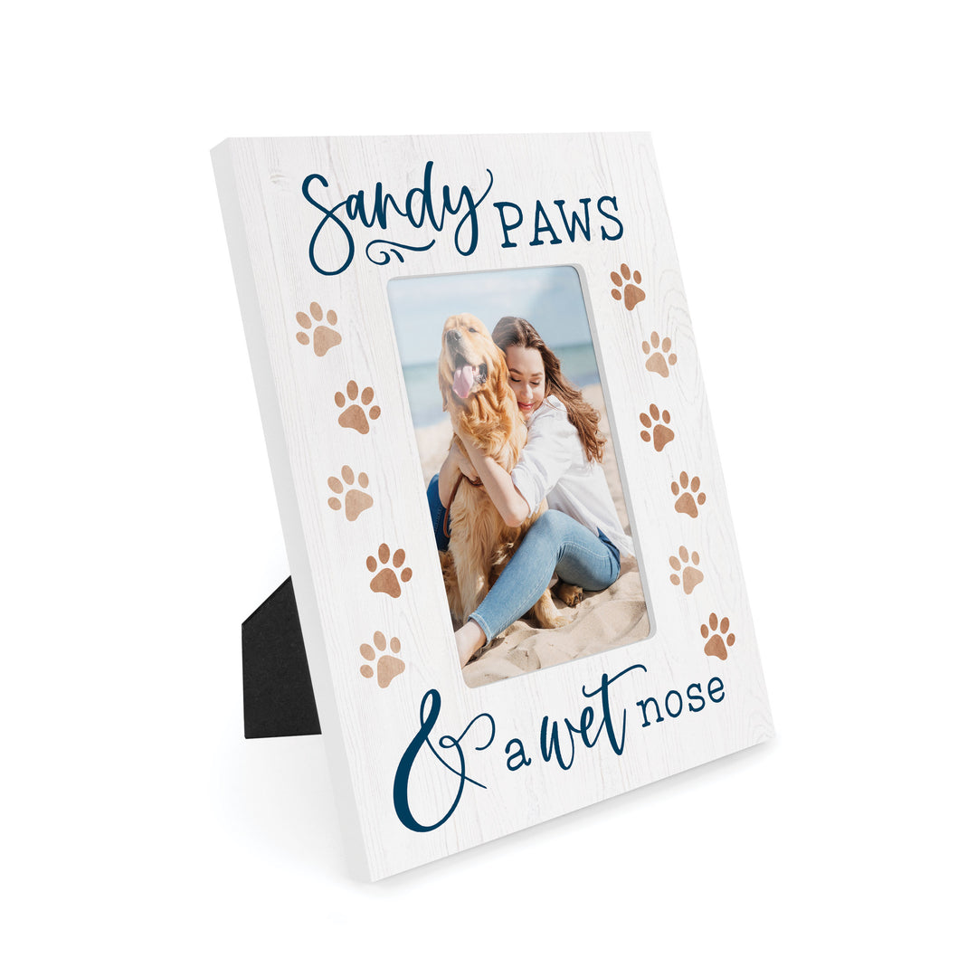 Sandy Paws & A Wet Nose Photo Frame (4x6 Photo)