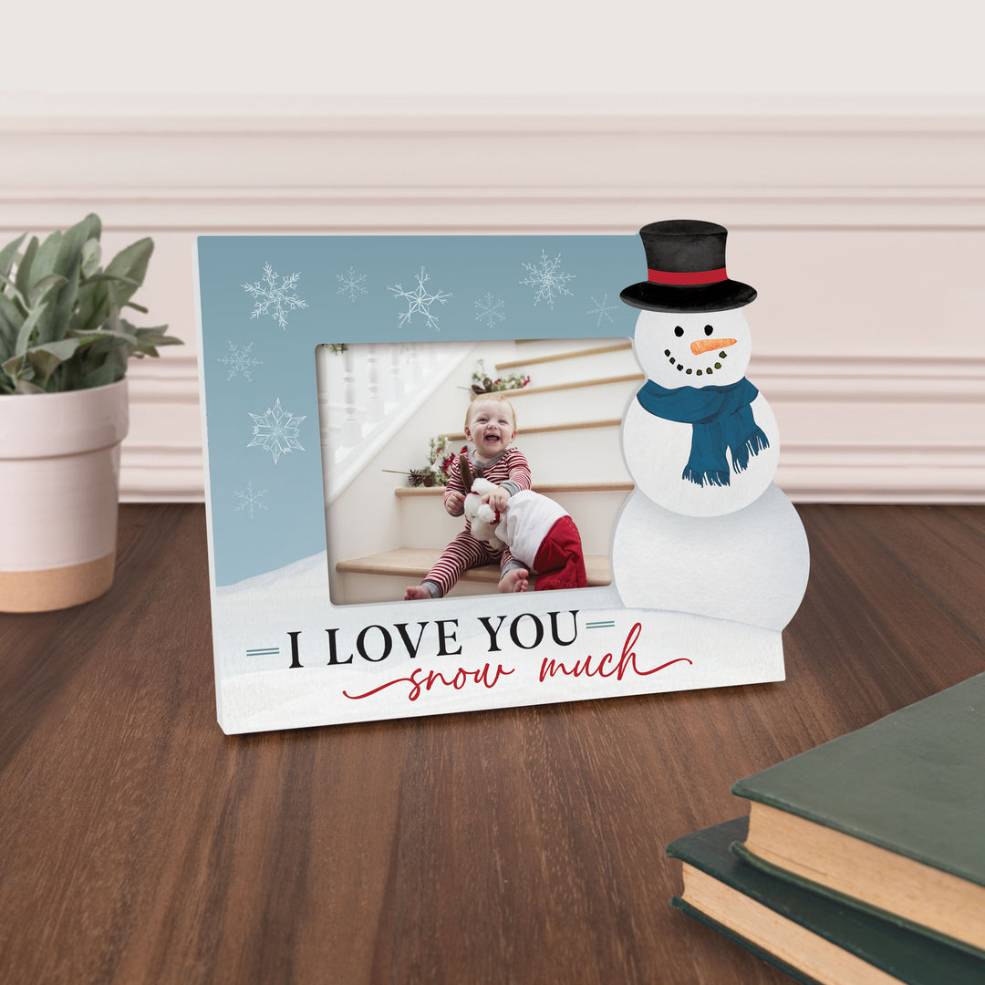 I Love You Snow Much Photo Frame