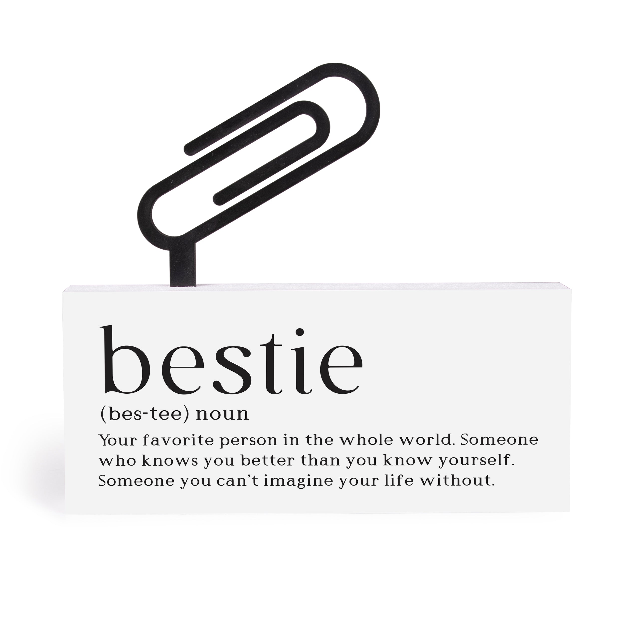 Bestie Noun Your Favorite Person Photo Frame