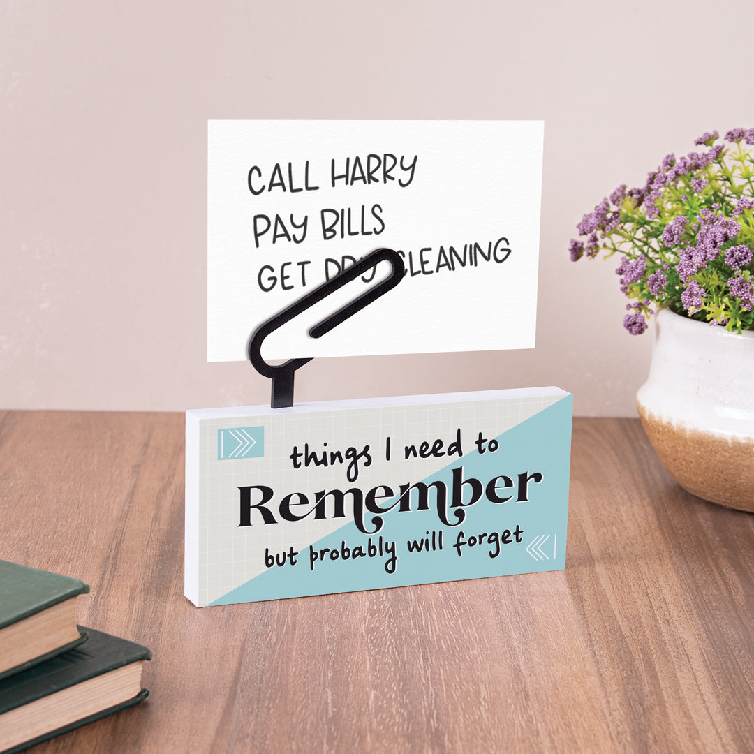 Things I Need To Remember Photo Frame