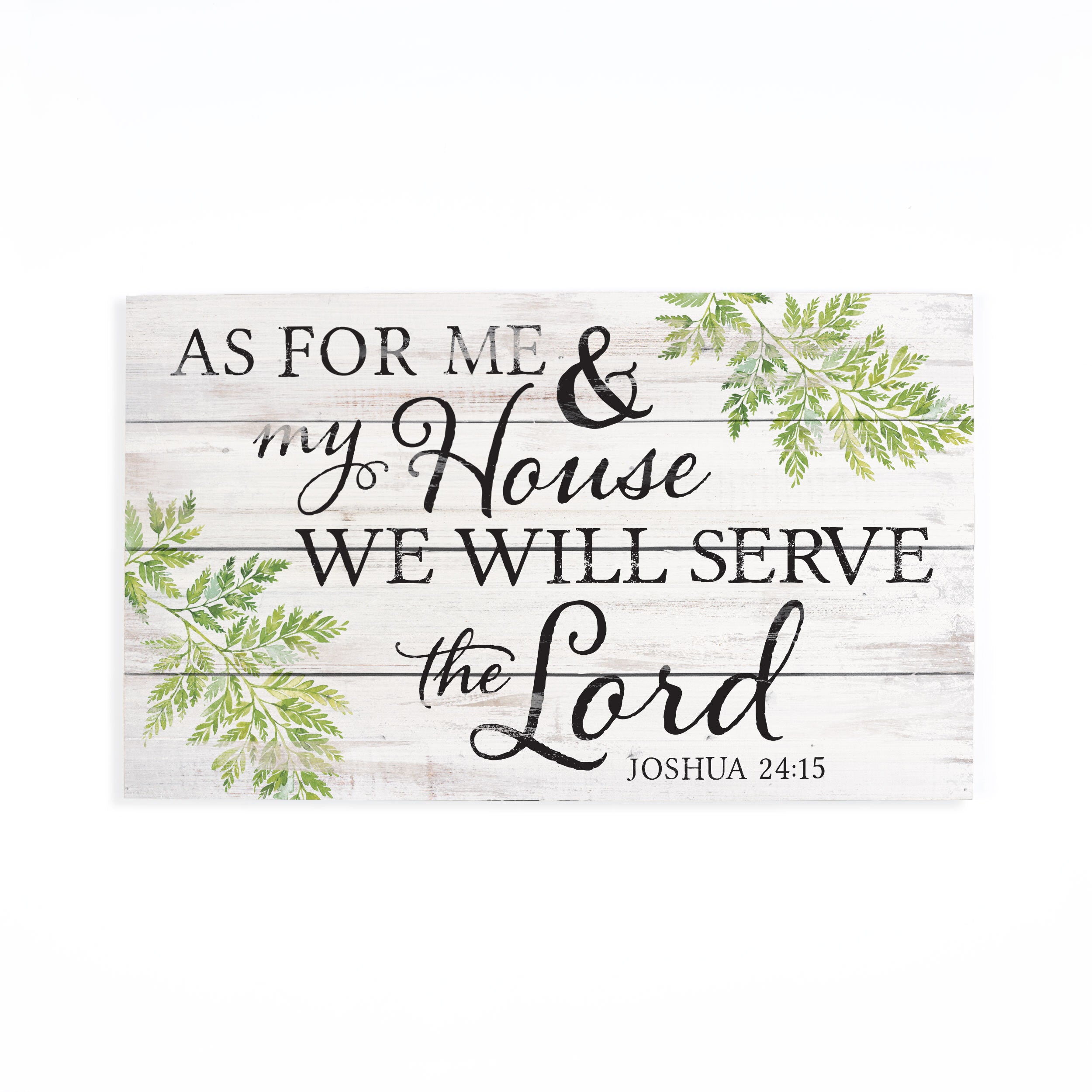 As For Me & My House We Will Serve The Lord Pallet Décor