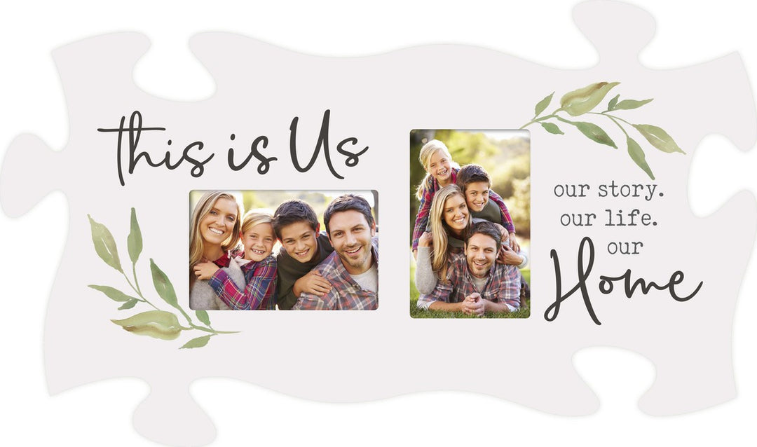 This Is Us Our Story Our Life Our Home Puzzle Piece Photo Frame
