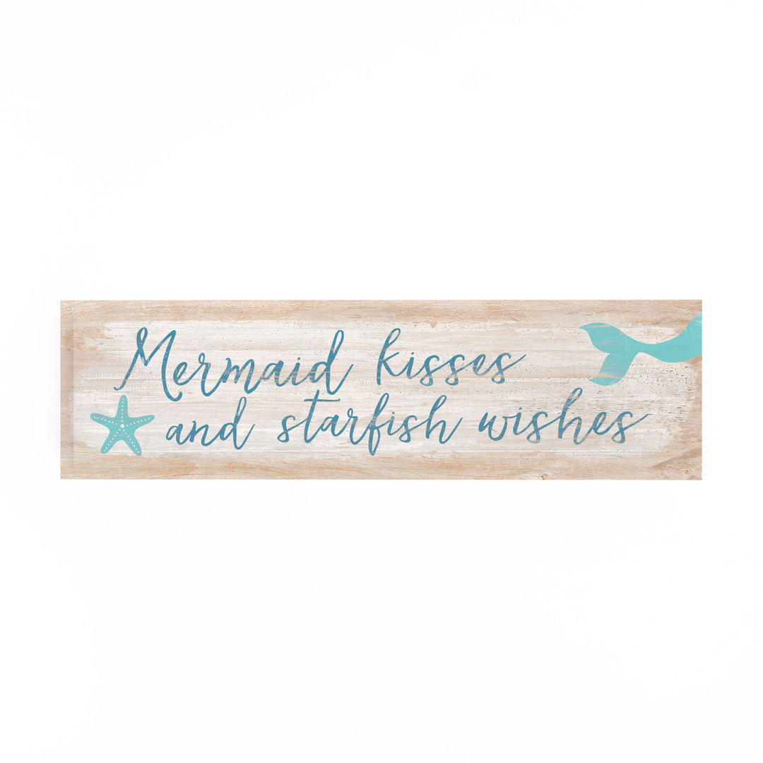 Mermaid Kisses And Starfish Wishes Small Sign