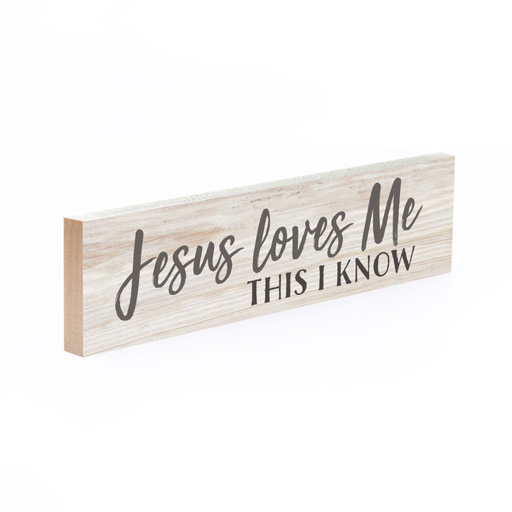 Jesus Loves Me This I Know Small Sign