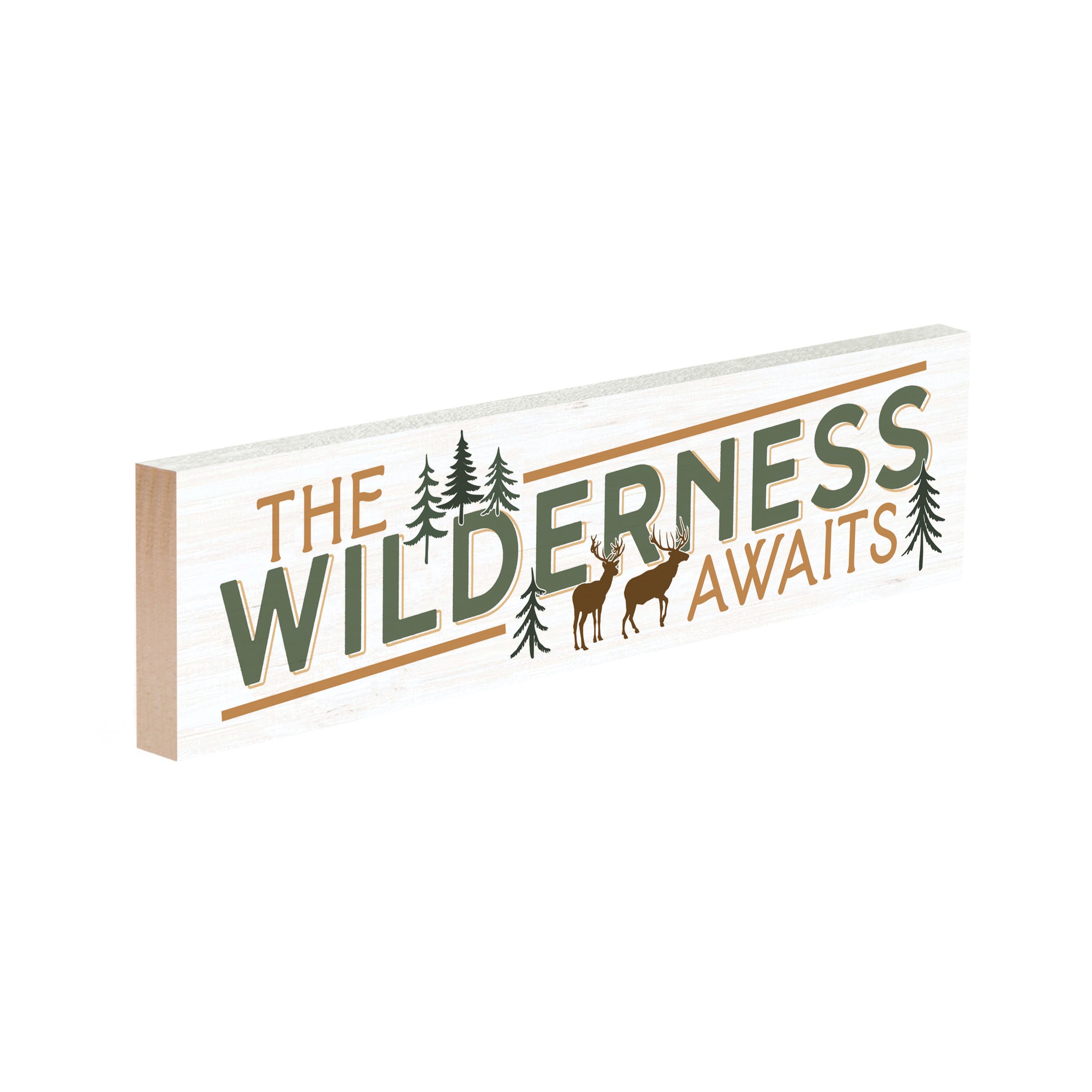 The Wilderness Awaits Small Sign