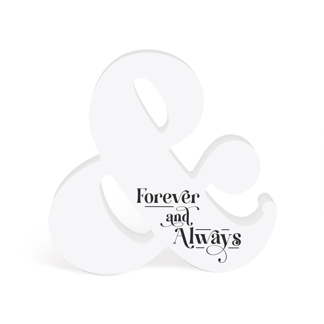 Forever & Always Shape Décor