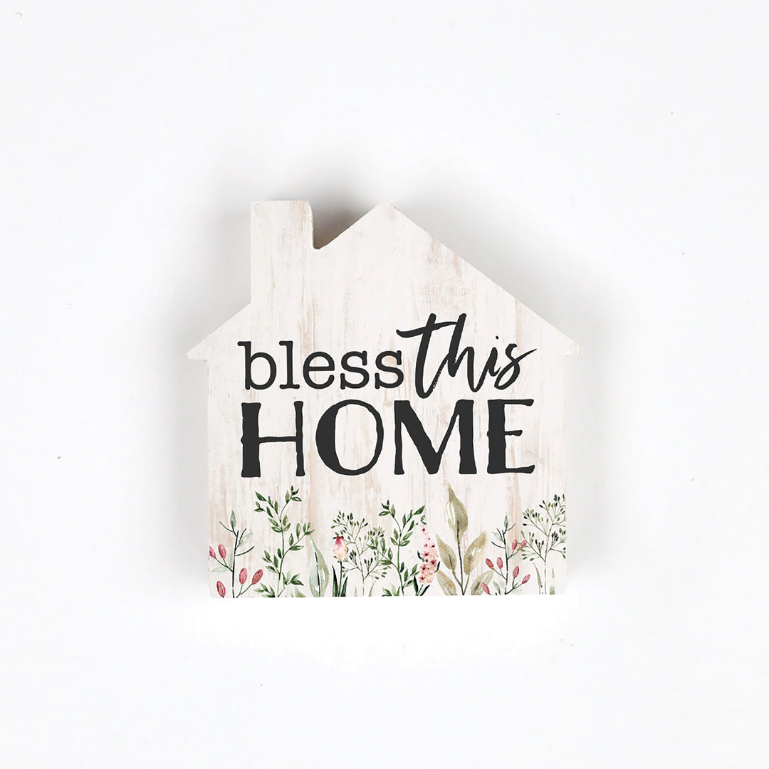 Bless This Home House Small Shape