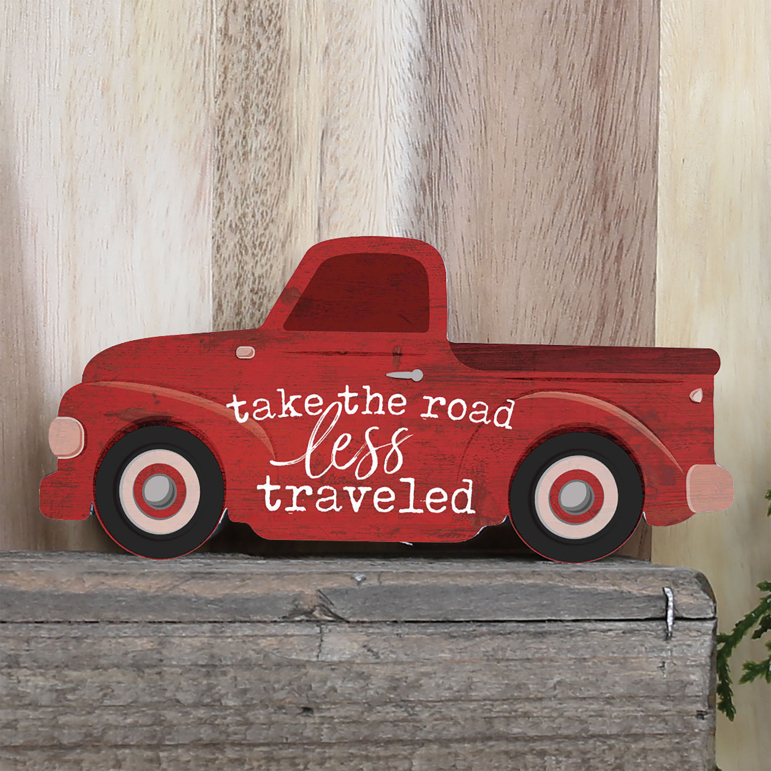 Take The Road Less Traveled On Truck Small Shape