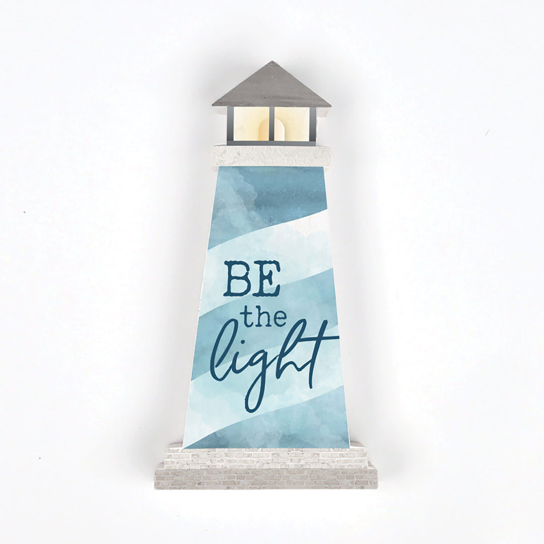 Be The Light Lighthouse Small Shape