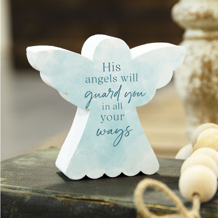 His Angels Will Guard You In All Your Ways Angel Shape
