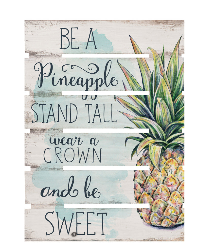 Be A Pineapple Pallet Décor