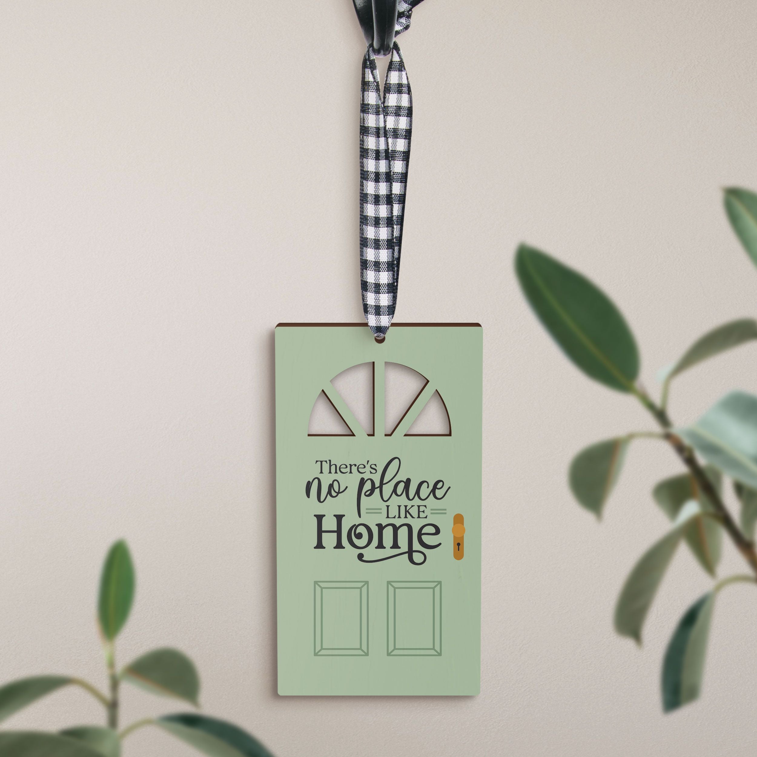 There's No Place Like Home Decorative Hanging Sign