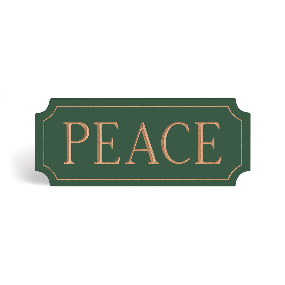 Peace Ornate Tabletop Décor