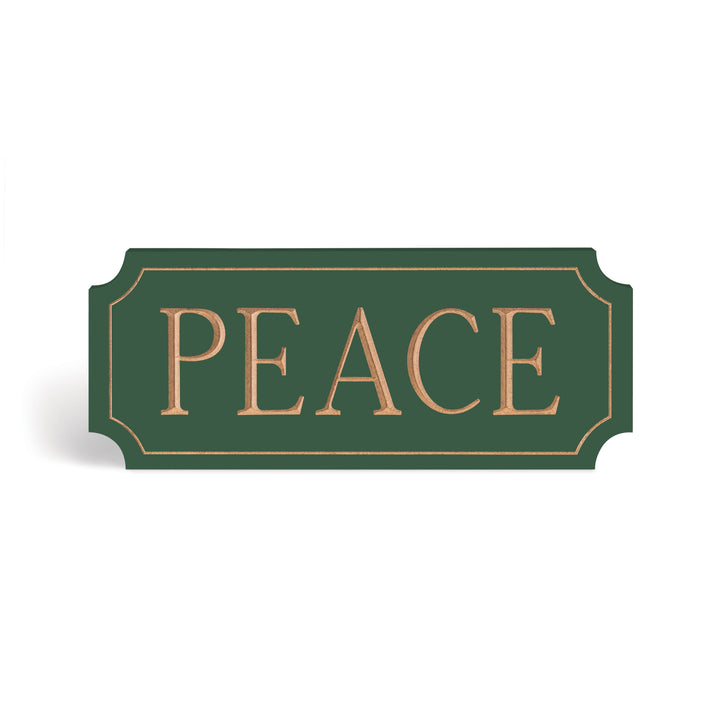 Peace Ornate Tabletop Décor