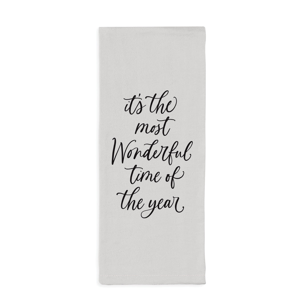 It's The Most Wonderful Time Of The Year Tea Towel