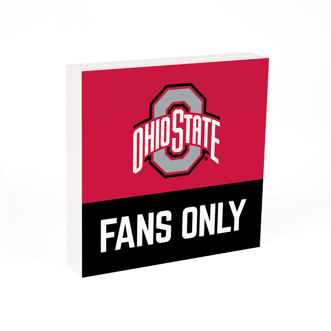 Fans Only - The Ohio State University Word Block