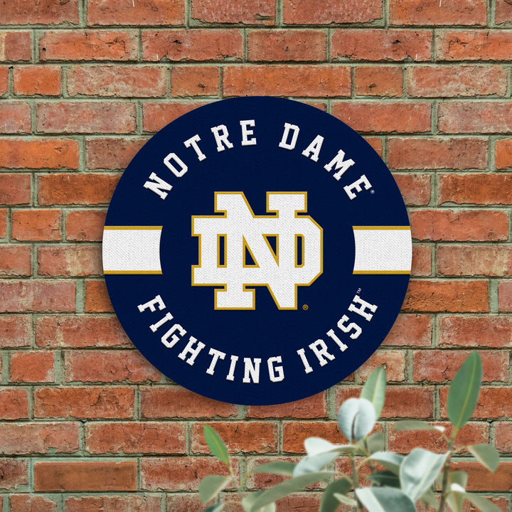 Notre Dame Fighting Irish Wall Sign